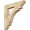 Ekena Millwork Merced Slat Rough Sawn Bracket, Douglas Fir, 4"W x 26"D x 26"H BKT04X26X26MRC06RDF - alternate 1